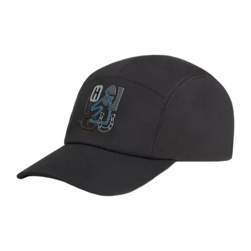 HERMES Хлопок Кепки Мужской Черный