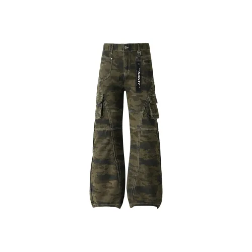 X1617 Камуфляж Брюки Унисекс Повседневные брюки