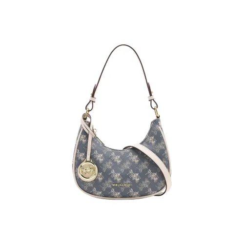 TTaG．baG Microfiber Synthetic Leather Crossbody Bag Shoulder Bag Women's Ecru Coffee