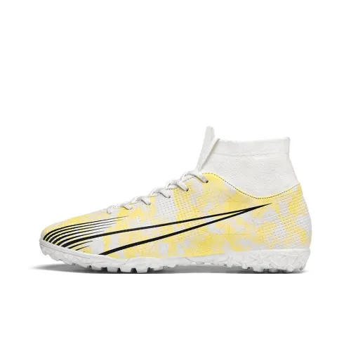 QIUTEXIONG Детские футбольные бутсы High Top для школьного возраста