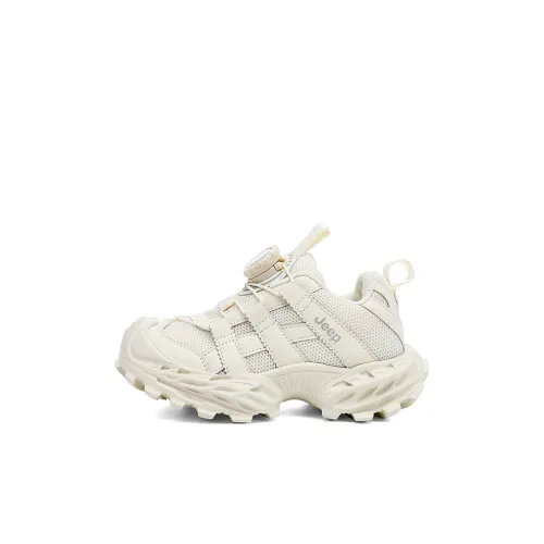 JEEP Легкий Амортизирующий Низкий Топ KIDS Lifestyle Shoes Экрю Детский
