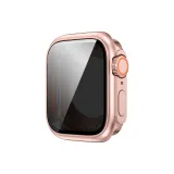 Розовое золото + оранжевый [Интегрированная конфиденциальность, закаленное стекло для защиты экрана, чехол для часов]