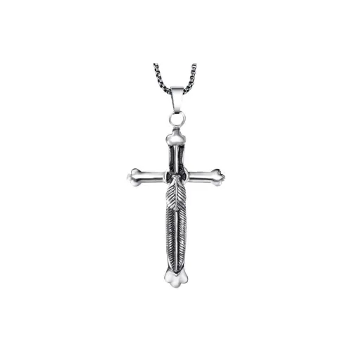 Quarqor Титановые стальные ожерелья унисекс