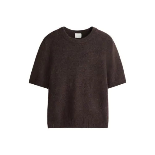 H&M Темно-коричневые женские свитеры