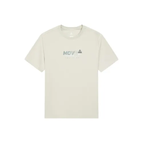 PEAK Прочный серый Мужской T-рубашки