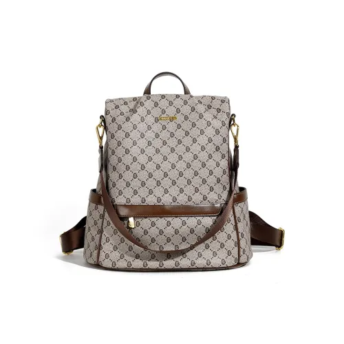 SMILE FOCUS ПУ (полиуретан) Рюкзак Стандартный Женский Многоцветный