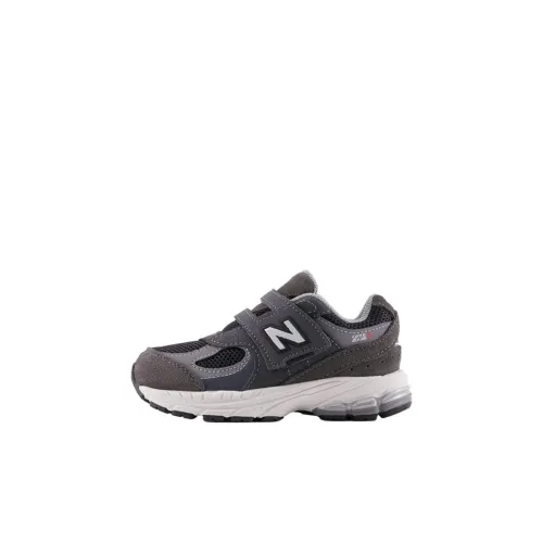New Balance NB 2002R Дышащая Обувь для малышей Серый Черный Infant и Toddler