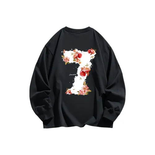 Улица Сезам Длинный рукав Т-рубашка Унисекс