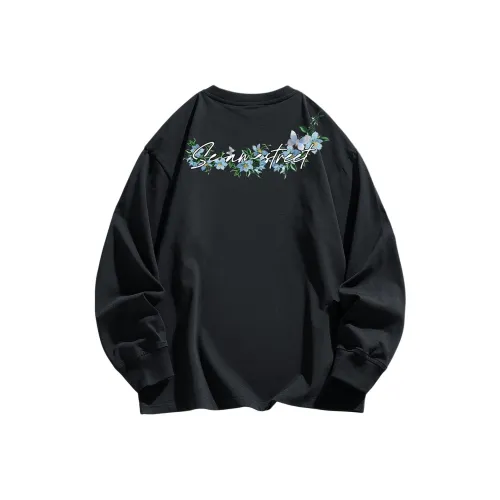 Улица Сезам Длинный рукав Т-рубашка Унисекс