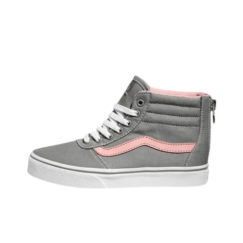 Vans Ward High Топ Детские Скейтбординги Серый Подростки