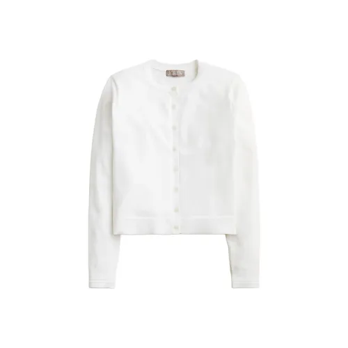 J.Crew Белый Женский Трикотаж
