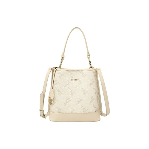 SMILE FOCUS PVC Сумка Стандартная Женская Экрю Хаки