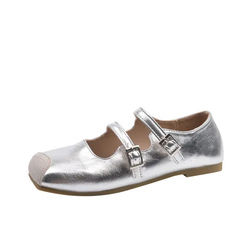 Wuji Грубый каблук Мэри Джейн туфли 1,5CM Женские