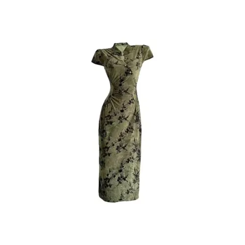 COVT Короткий рукав Платье Женское