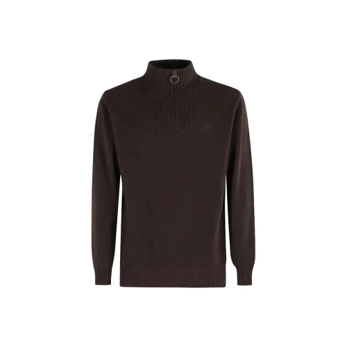 BARBOUR Коричневый Мужской Свитеры