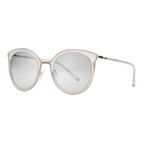 CARIN Сплав Пластина Круглый Солнцезащитные очки Женские Белые