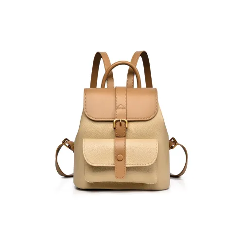 DIFFERENT&FACES Рюкзаки Абрикос и Хаки Женские