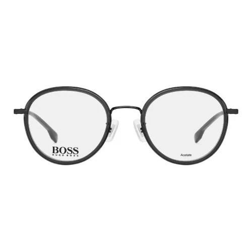 HUGO BOSS Сплав Пластина And Металл Круглый Оправы для очков Унисекс Многоцветные