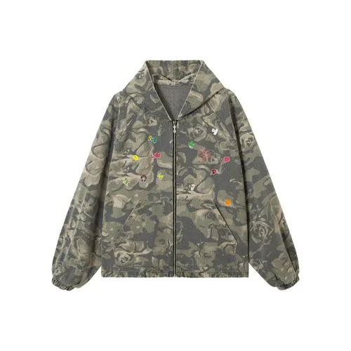 H YXIANG Камуфляж Женские Куртки
