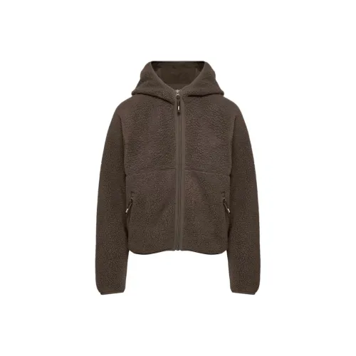 ARITZIA SS25 Tna Polartec® Термический Pro™ Hi-Cut Zip Толстовка Бархат feel Пальто Женское