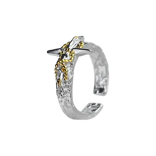 NIGHT Rider DRIGINAL Кольца с золотым покрытием из меди унисекс