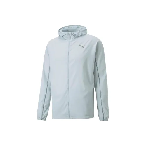 PUMA Светло-синие Мужские Куртки