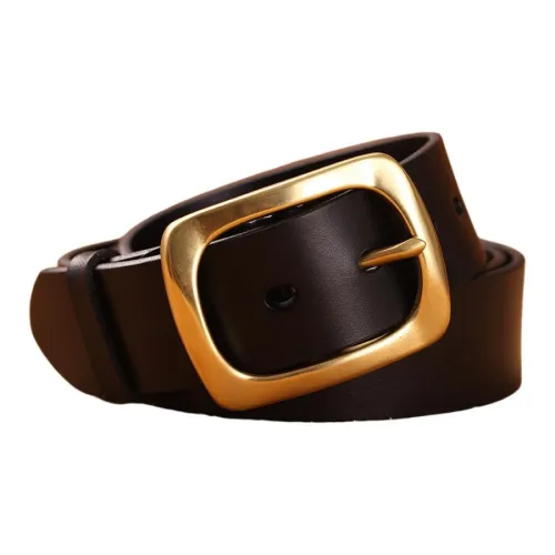 Devanro Ремни из натуральной коровьей кожи мужские 3,8 см