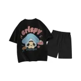 Чёрный топ, чёрный низ