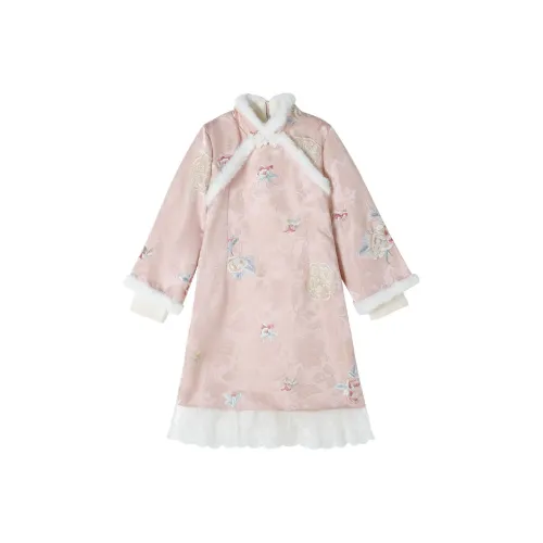 YUANYUAN GIRL Розовые Детские Платья