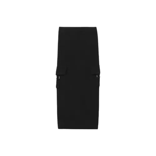Blumarine Черные Женские Повседневные Длинные Юбки