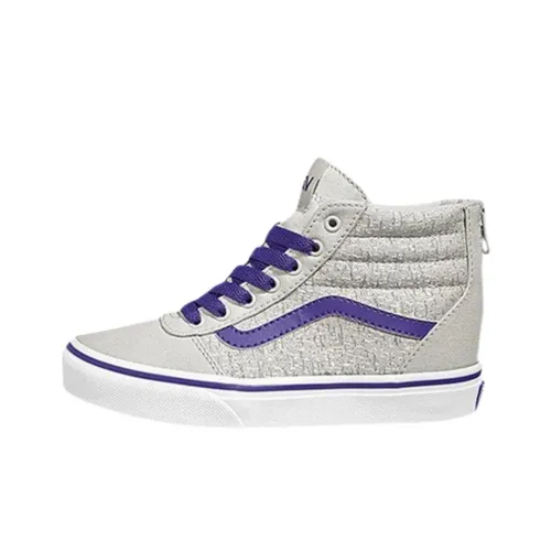 Vans Ward High Топ Детские Скейтбординги Белый Подростки