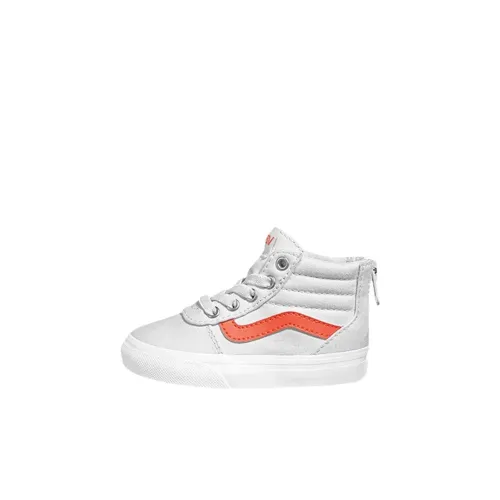 Vans Ward High Топ Обувь для малышей Белый Infant And Toddler