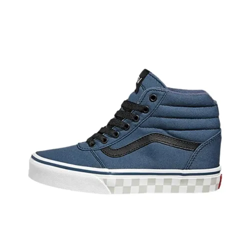 Vans Ward High Топ Детские Скейтбординги Синий Подростки