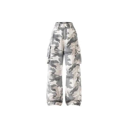 CTIDESTRAW Снежный камуфляж Унисекс Повседневные брюки