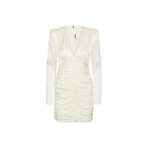 Rotate Длинное Платье с Длинными Рукавами Женское