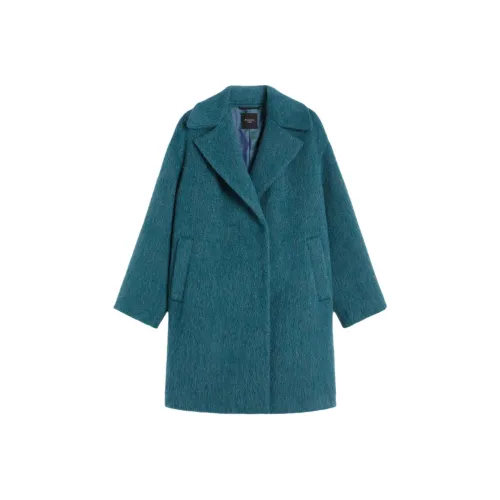 WEEKEND MaxMara Зеленое Женское Пальто