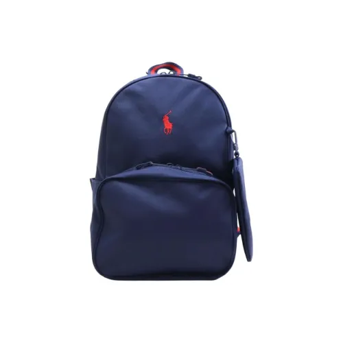 Polo Ralph Lauren Полиэстер Рюкзак Мужской Морской Синий