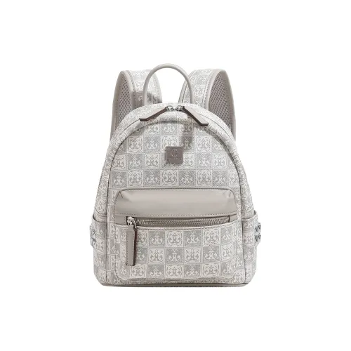 TTaG．baG Microfiber Synthetic Leather Backpack Standard Women's Gray ТТaG．baG Микрофибра Синтетическая Кожа Рюкзак Стандартный Женский Серый