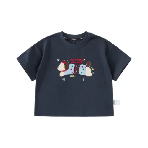 PIERRE CARDIN Детский Мальчики и Девочки T-Рубашка Лето Одежда Детский Короткий Рукав Летние Модные Комплекты