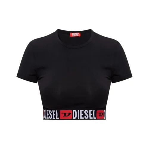 DIESEL Черные Женские T-рубашки