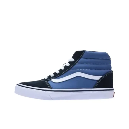 Vans Ward High Топ Детские Скейтбординги Синий Подростки