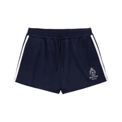 SPORTY RICH SS25 Crown Tennis Roller Повседневные шорты Женские