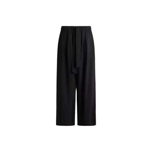 H&M Черные Женские Повседневные Штаны
