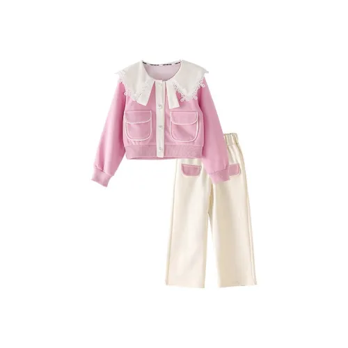 YUANYUAN GIRL Повседневный Спортивный Комплект из 2 предметов для Детей