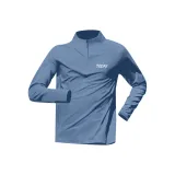 [Быстросохнущий Антибактериальный] Джинсовый Синий (Ма Чан Синий Граффити Логотип на груди)