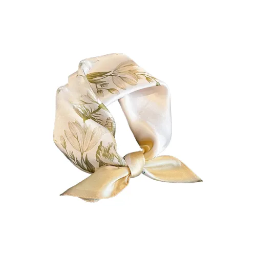 YOUYOULAN Шарфы из шелка Mulberry Женские