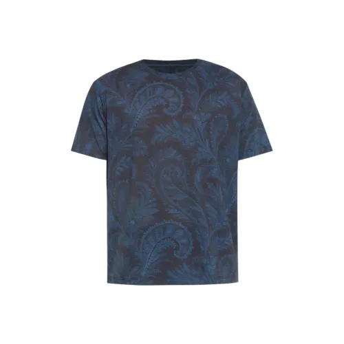 ETRO Многоцветные Мужские T-рубашки