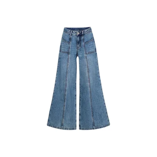 IUNOP Blue Women's Jeans IUNOP Синий Женские Джинсы