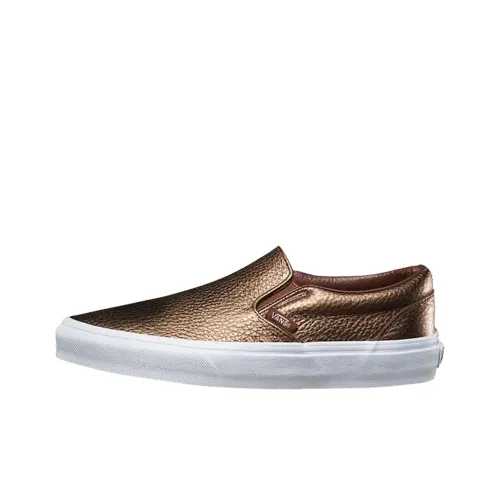 Vans Slip On Скейтборд Кроссовки Унисекс Коричневый