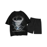 Чёрный топ, чёрный низ